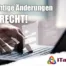 iTanum IT OHG - Impressum und Datenschutz Rechtsänderung